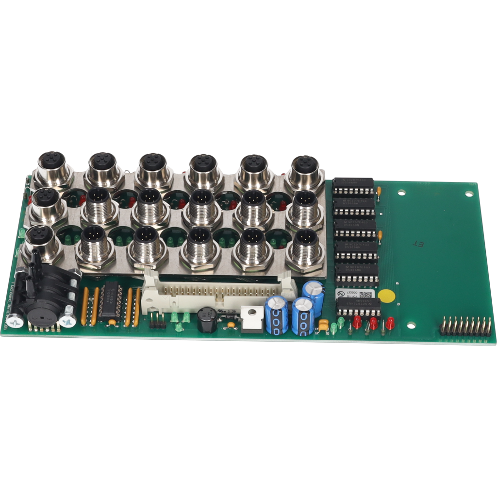 Bestückte Leiterplatte: Flachband_Ventil e_V2.04brd