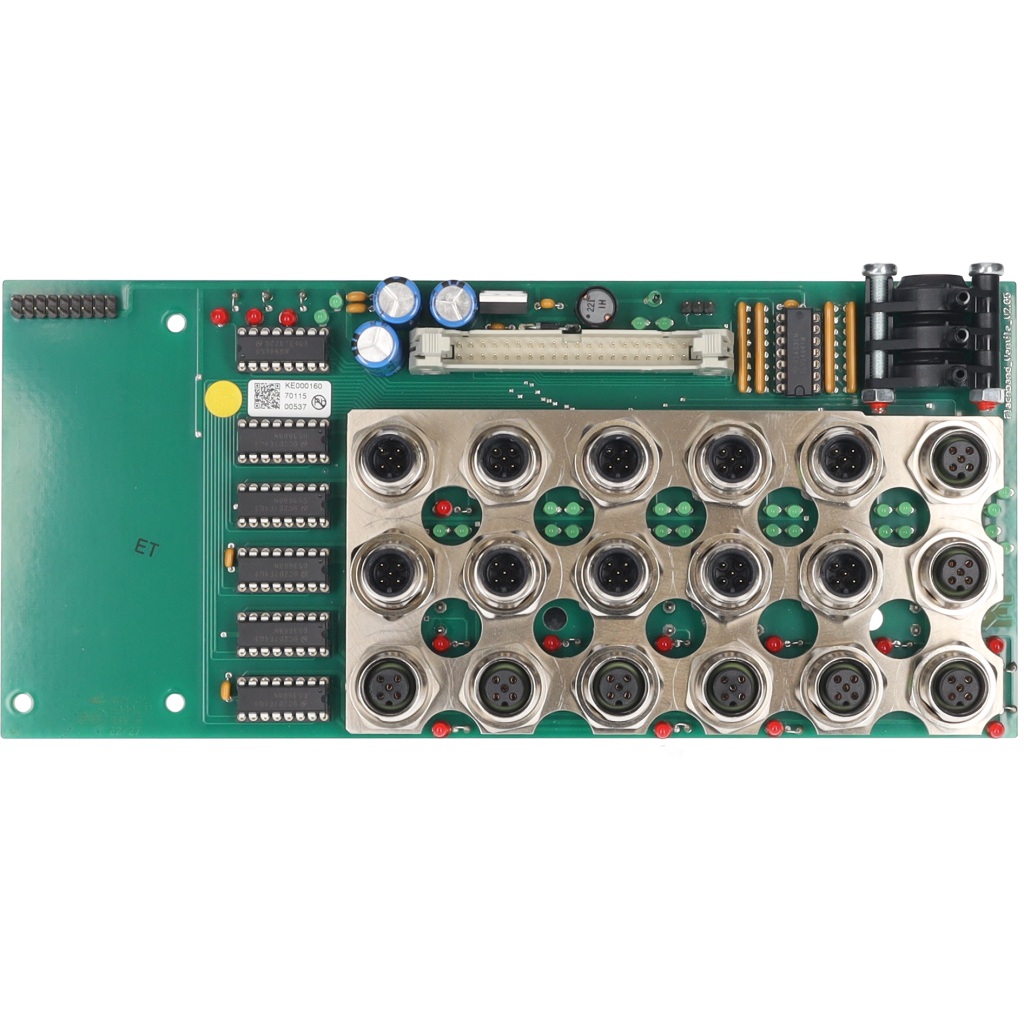 Bestückte Leiterplatte: Flachband_Ventil e_V2.04brd