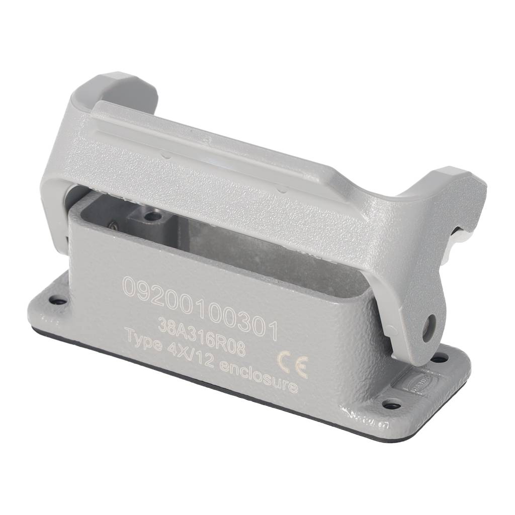 Anbaugehäuse HAN 10A , 1 Bügel 09200100301 (Harting)