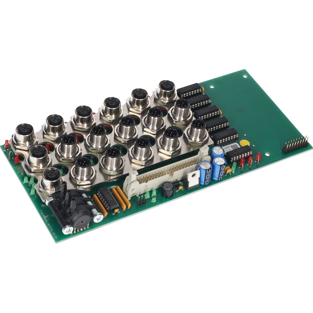 Bestückte Leiterplatte: Flachband_Ventil e_V2.04brd